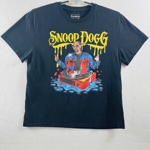Snoop Dogg T-Shirt Drip Doggy Style Dogg Supply Men's Large Black